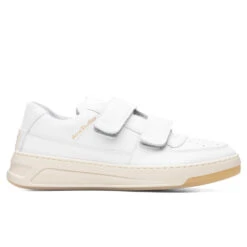 Acne Studios Perey Velcro Strap Sneakers - White