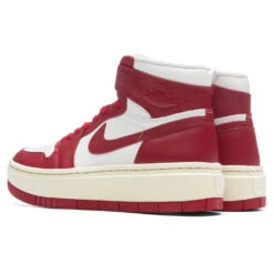 Air Jordan 1 Elevate Mid Women's - Summit White/Varsity Red/Coconut Milk -Best Shoes Shop Air Jordan 1 Elevate Mid Women s Summit White Varsity Red Coconut Milk DN3253 116 11 13 22 Feature VR 4