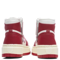 Air Jordan 1 Elevate Mid Women's - Summit White/Varsity Red/Coconut Milk -Best Shoes Shop Air Jordan 1 Elevate Mid Women s Summit White Varsity Red Coconut Milk DN3253 116 11 13 22 Feature VR 6