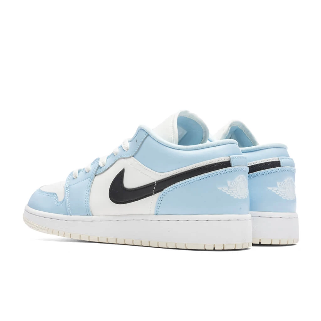 Air Jordan 1 Low (GS) - Ice Blue/Black/Sail 3 Air Jordan 1 Low (GS) - Ice Blue/Black/Sail - Image 3