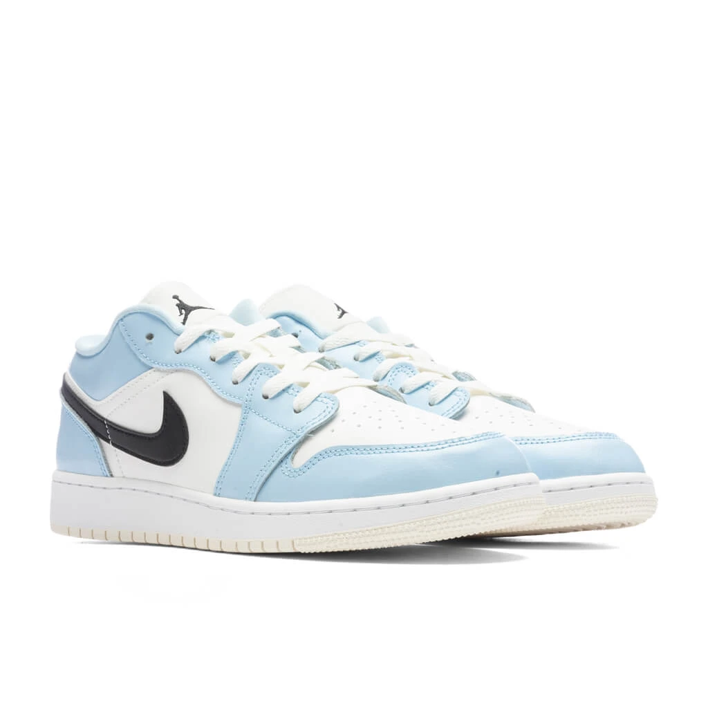 Air Jordan 1 Low (GS) - Ice Blue/Black/Sail 2 Air Jordan 1 Low (GS) - Ice Blue/Black/Sail - Image 2