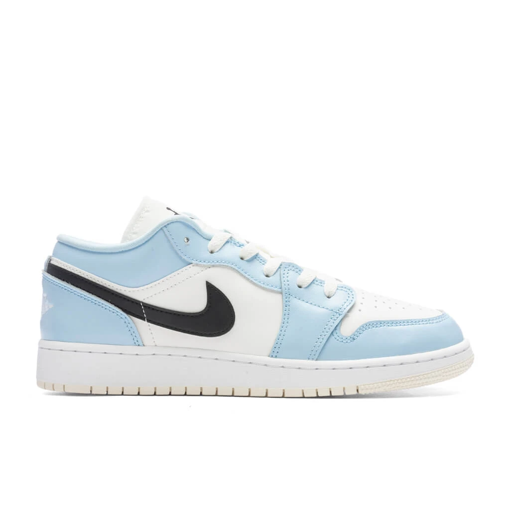 Air Jordan 1 Low (GS) - Ice Blue/Black/Sail 1 Air Jordan 1 Low (GS) - Ice Blue/Black/Sail