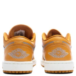 Air Jordan 1 Low Women's - Cement Grey/Chutney/Sail -Best Shoes Shop Air Jordan 1 Low Womens Cement Grey Chutney Sail DC0774 020 11 04 22 S NF Feature 42