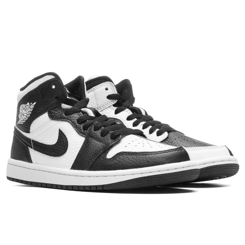 Air Jordan 1 Mid SE Women's - White/Black/White 2 Air Jordan 1 Mid SE Women's - White/Black/White - Image 2