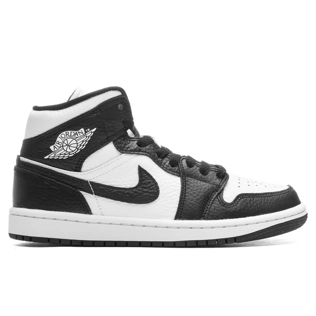 Air Jordan 1 Mid SE Women's - White/Black/White 1 Air Jordan 1 Mid SE Women's - White/Black/White