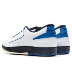 Air Jordan 2 Retro Low Women's Varsity Royal - White/Varsity Royal/Black -Best Shoes Shop Air Jordan 2 Retro Low Women s White Varsity Royal Black DX4401 104 07 18 23 Feature JP 5