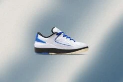 Air Jordan 2 Retro Low Women's Varsity Royal - White/Varsity Royal/Black -Best Shoes Shop Air Jordan 2 Retro Low Womens White Varsity Royal Black DX4401 104 Feature 06 26 23 copy