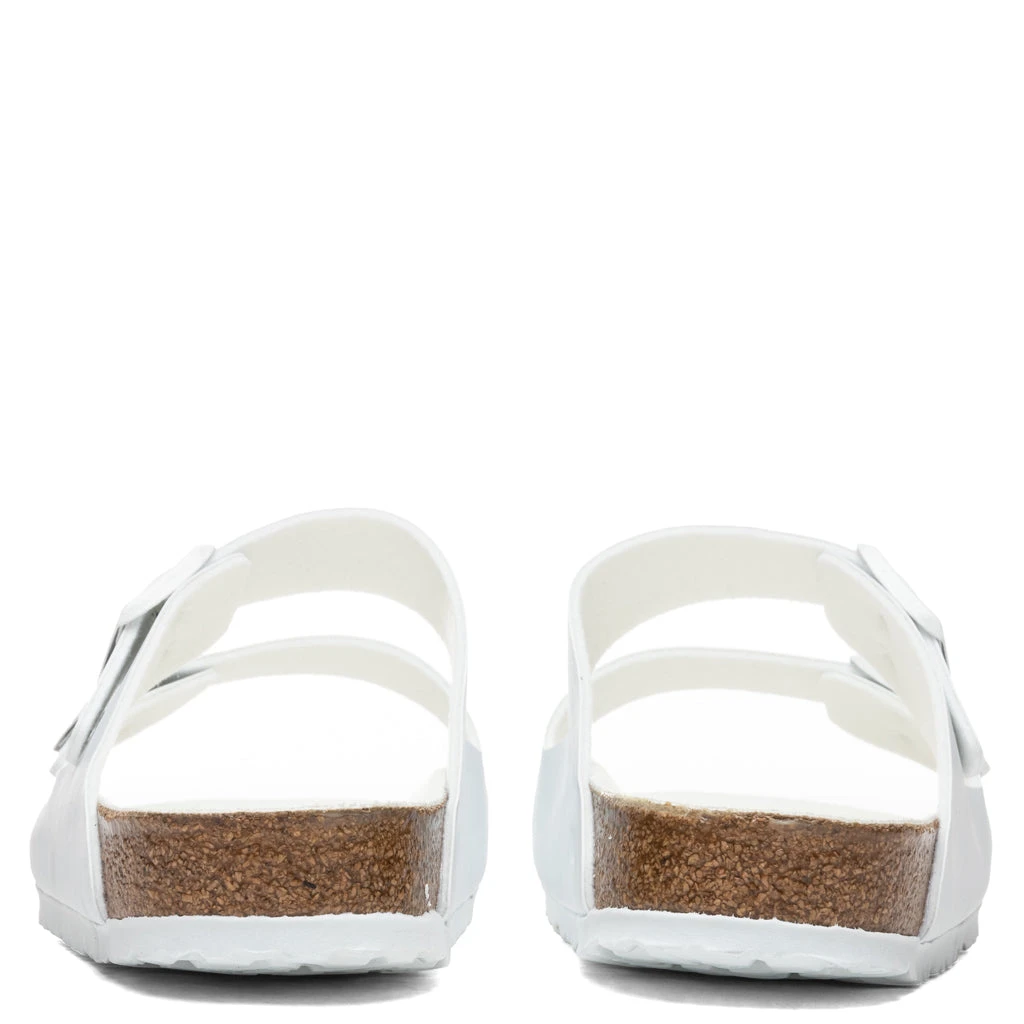 Birkenstock Wide Arizona Birko-Flor - White 4 Birkenstock Wide Arizona Birko-Flor - White - Image 4