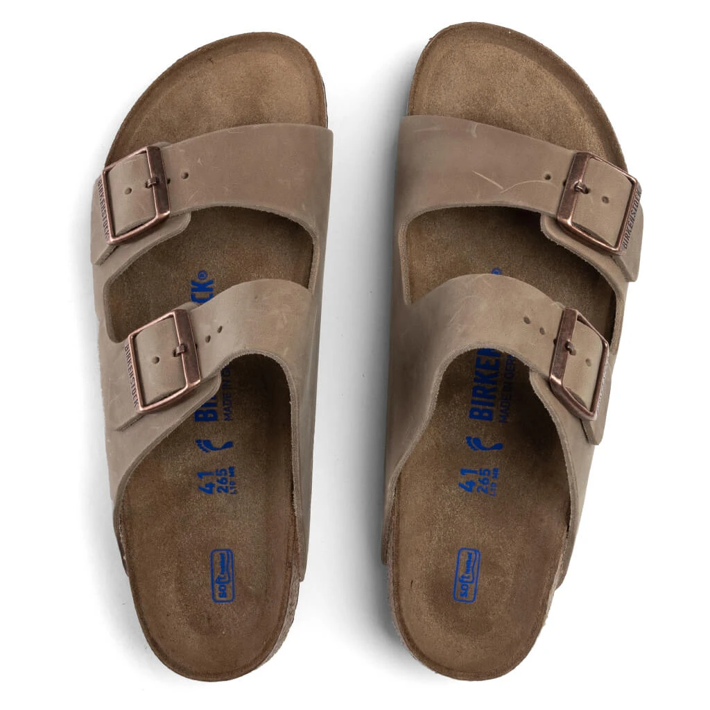 Birkenstock Narrow Arizona Soft Footbed - Tobacco Brown 2 Birkenstock Narrow Arizona Soft Footbed - Tobacco Brown - Image 2