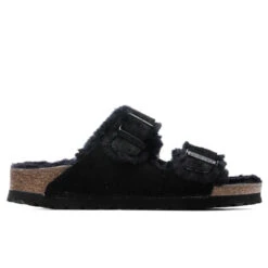 Birkenstock Women's Narrow Arizona Shearling - Black