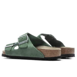 Birkenstock Narrow Arizona - Thyme -Best Shoes Shop Birkenstock Narrow Arizona Suede Leather Thyme 1023543 02 02 23 Feature JP 5
