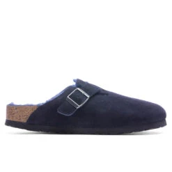 Birkenstock Narrow Boston Shearling - Midnight