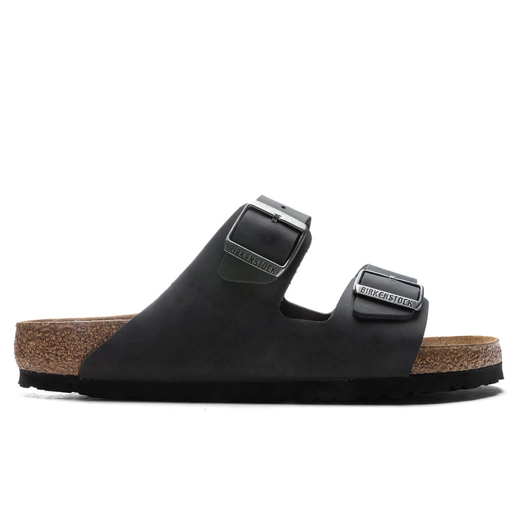Birkenstock Wide Arizona Soft Footbed - Black 1 Birkenstock Wide Arizona Soft Footbed - Black