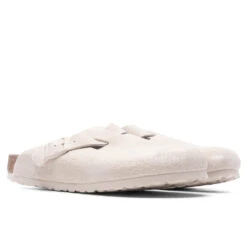 Birkenstock Narrow Boston - Antique White -Best Shoes Shop Birkenstock Wide Boston Ant White SD N 1024740 02 02 23 Feature VR 7