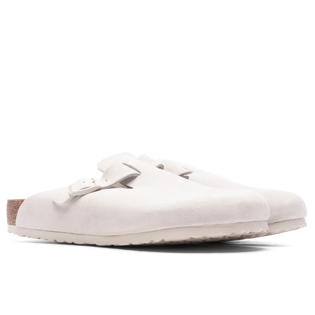 Birkenstock Wide Boston - Antique White 4 Birkenstock Wide Boston - Antique White - Image 4