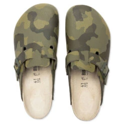 Best Shoes Shop -Best Shoes Shop Birkenstock Wide Boston Desert Soil Camo Green 1023211 02 23 23 Feature JP 6