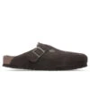 Birkenstock Wide Boston Shearling - Mocha