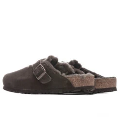 Birkenstock Wide Boston Shearling - Mocha -Best Shoes Shop Birkenstock Wide Boston Shearling Mocha 1020567 11 10 2021 01 3