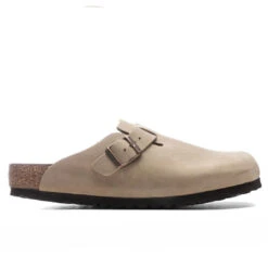 Birkenstock Wide Boston - Tobacco Brown