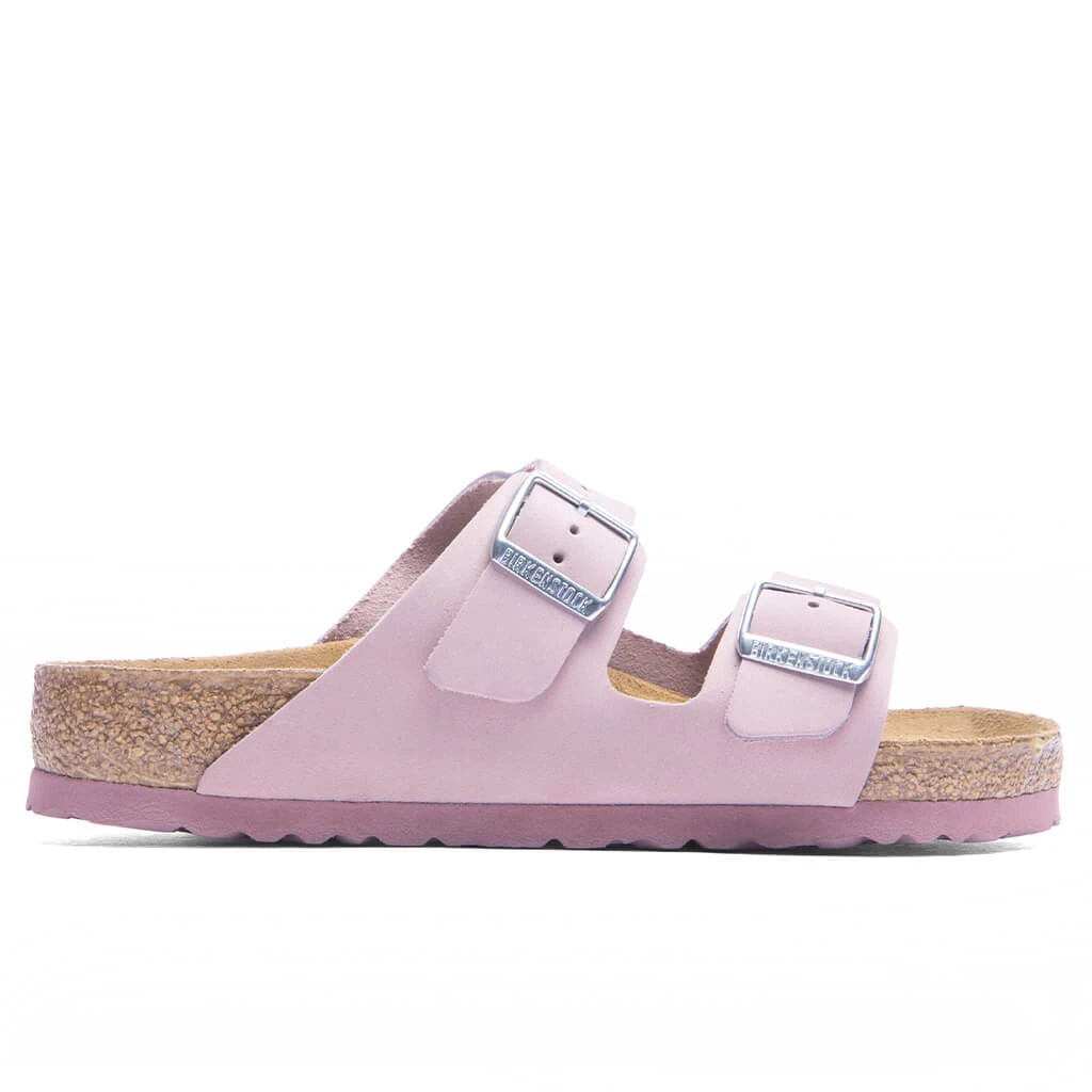 Birkenstock Women's Wide Arizona Soft Footbed - Lilac 1 Birkenstock Women's Wide Arizona Soft Footbed - Lilac