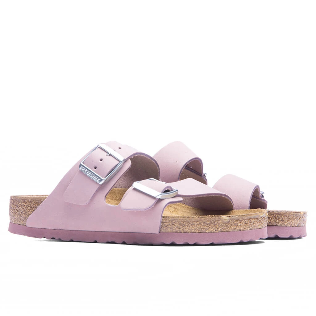 Birkenstock Women's Wide Arizona Soft Footbed - Lilac 3 Birkenstock Women's Wide Arizona Soft Footbed - Lilac - Image 3
