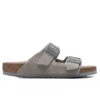 Birkenstock Wide Arizona Soft Footbed - Stone Coin