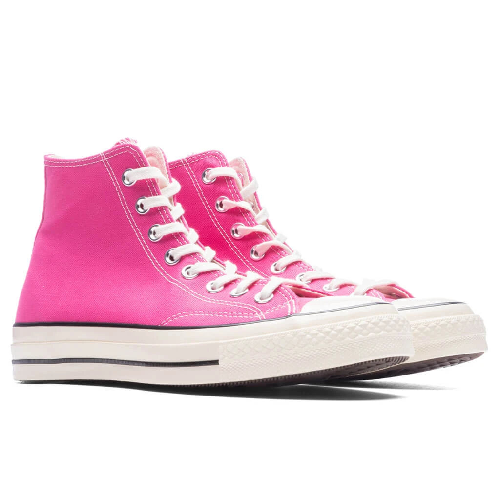 Converse Chuck '70 Hi - Lucky Pink/Egret/Black 2 Converse Chuck '70 Hi - Lucky Pink/Egret/Black - Image 2