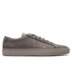 Common Projects Achilles Low Nubuck - Warm Grey