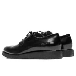 Common Projects Derby Shine - Black/Black 6 Common Projects Derby Shine - Black/Black -Best Shoes Shop Common Projects Derby Shine Black Black 2133 3000 12 04 2020 01 4
