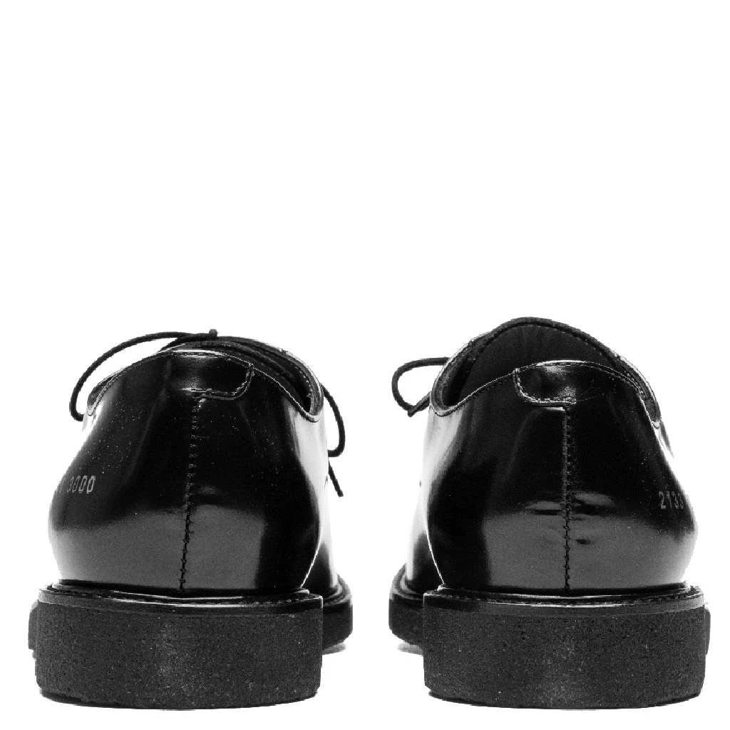 Common Projects Derby Shine - Black/Black 4 Common Projects Derby Shine - Black/Black - Image 4