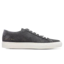 Common Projects Achilles Low In Suede - Washed Black