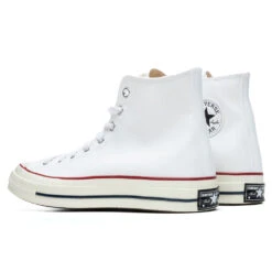 Converse Chuck '70 Hi - White/Garnet/Egret -Best Shoes Shop Converse Chuck 70 Hi White Garnet Egret 162056C 01 18 2021 01 3