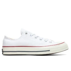Converse Chuck '70 Ox - White/Garnet/Egret