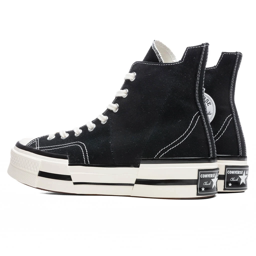 Converse Chuck '70 Hi Plus - Black/Egret/Black 3 Converse Chuck '70 Hi Plus - Black/Egret/Black - Image 3