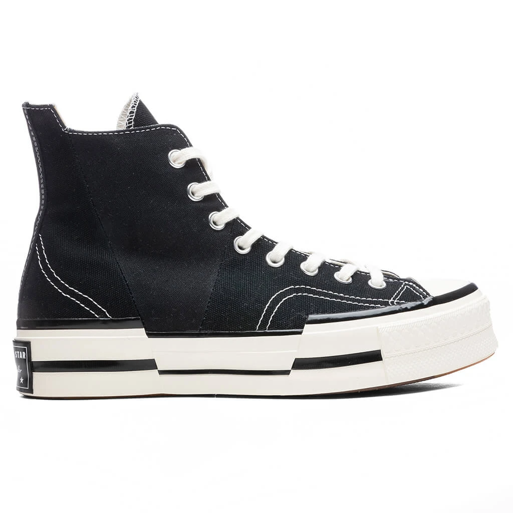 Converse Chuck '70 Hi Plus - Black/Egret/Black 1 Converse Chuck '70 Hi Plus - Black/Egret/Black