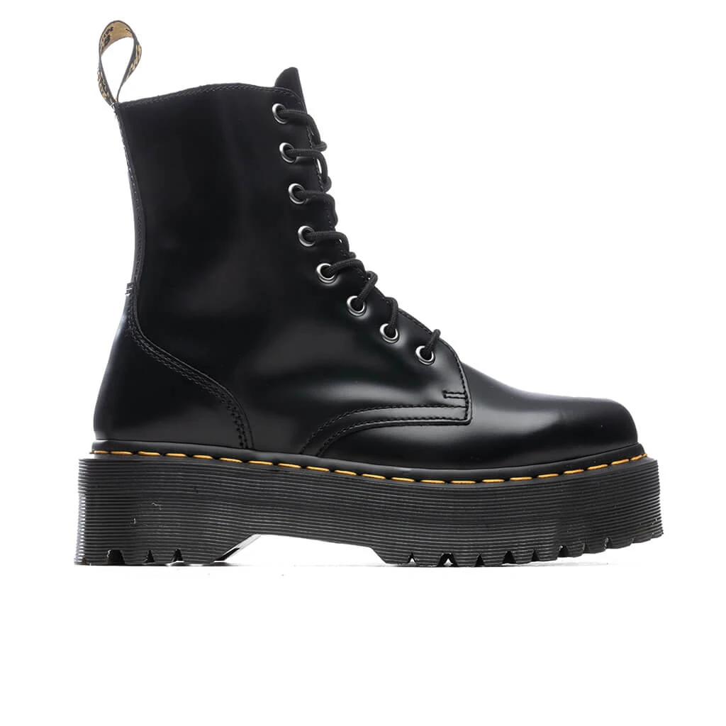 Dr. Martens Women's Jadon Smooth Leather Platform Boots - Black 1 Dr. Martens Women's Jadon Smooth Leather Platform Boots - Black