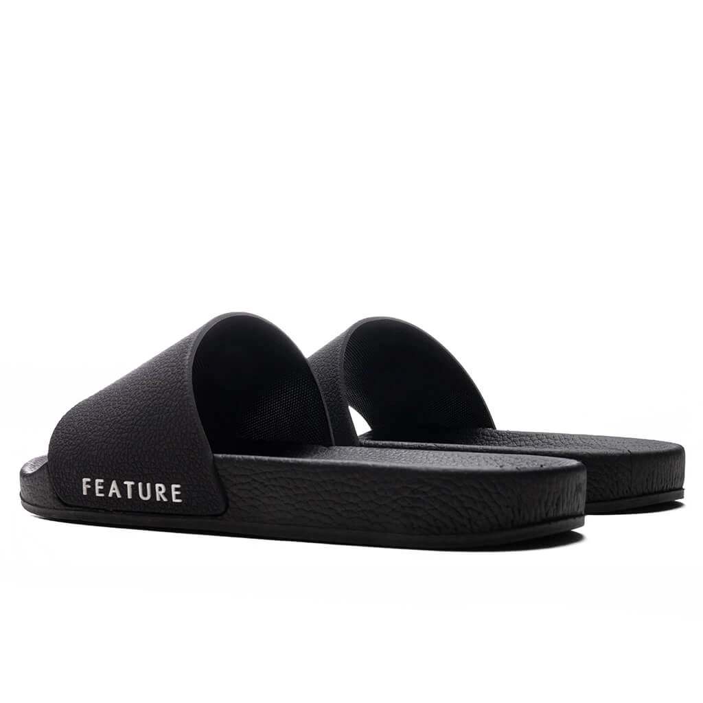 Cabana Slides - Black 4 Cabana Slides - Black - Image 4