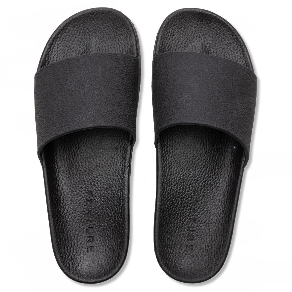 Cabana Slides - Black 2 Cabana Slides - Black - Image 2