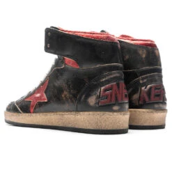 Golden Goose Sky Star - Black/Red -Best Shoes Shop Golden Goose Sky Star Black Red GMF00230.F003285.90235 05 21 23 Feature JP 5