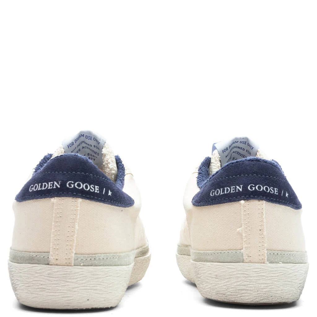 Golden Goose Women's Super Star Suede Star - Cream/Blue 4 Golden Goose Women's Super Star Suede Star - Cream/Blue - Image 4