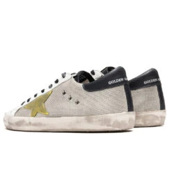 Golden Goose Super-Star Sneakers - Light Silver/White -Best Shoes Shop Golden Goose Sneakers Superstar Light Silver White GMF00101.F000345.80305 12 12 2020 01 4