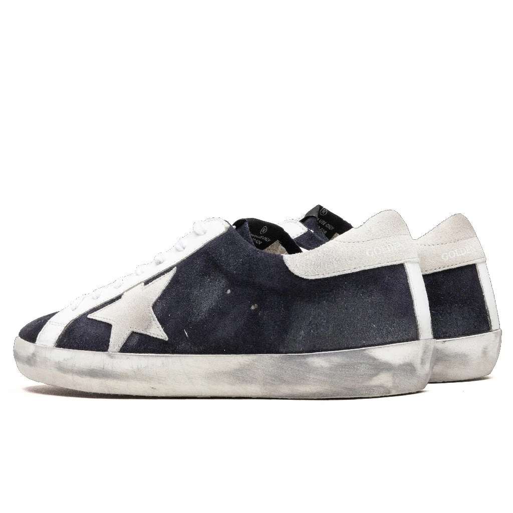 Golden Goose Super-Star Sneakers - Night Blue/Ice 3 Golden Goose Super-Star Sneakers - Night Blue/Ice - Image 3