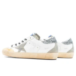 Golden Goose Women's Superstar Toe Star And Spur - White/Taupe/Silver -Best Shoes Shop Golden Goose Sneakers Superstar Toe Star and Spur White Taupe Silver GWF00175.F004126.10876 09 15 23 Feature KN 5