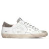 Golden Goose Super-Star Sneakers - White Ice/Silver