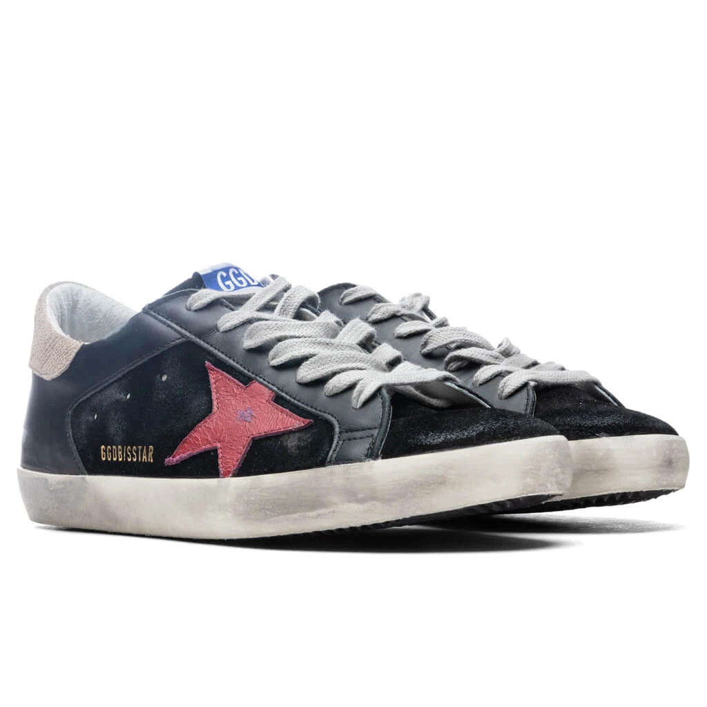 Golden Goose Super-Star Sneakers - Black/Red/Beige 2 Golden Goose Super-Star Sneakers - Black/Red/Beige - Image 2
