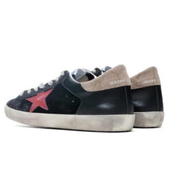 Golden Goose Super-Star Sneakers - Black/Red/Beige 6 Golden Goose Super-Star Sneakers - Black/Red/Beige -Best Shoes Shop Golden Goose Superstar Black Red Beige GMF00103.F002026.90280 08 28 2021 01 4