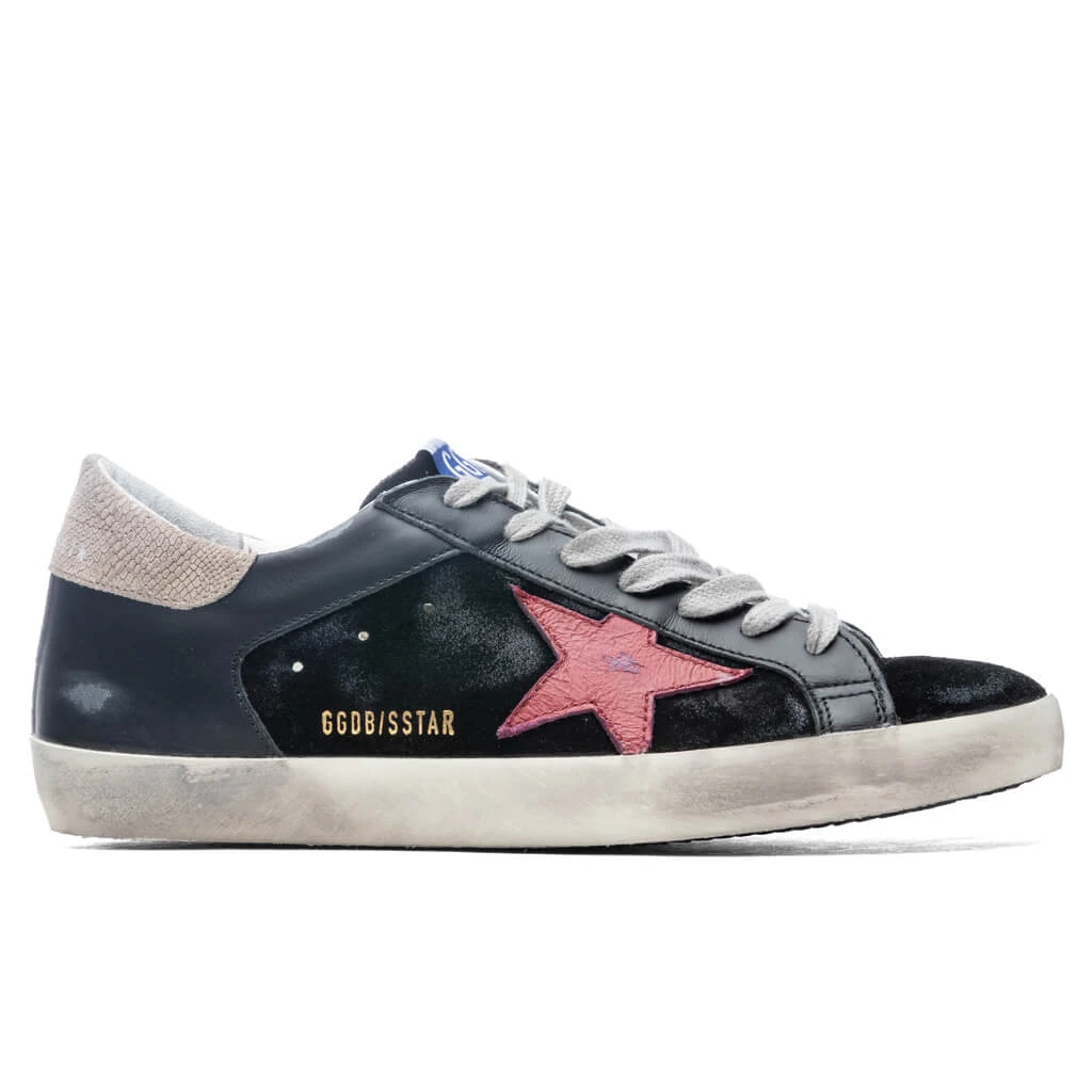 Golden Goose Super-Star Sneakers - Black/Red/Beige 1 Golden Goose Super-Star Sneakers - Black/Red/Beige