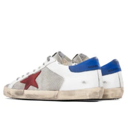 Golden Goose Super-Star Sneakers - Silver/White/Red 6 Golden Goose Super-Star Sneakers - Silver/White/Red -Best Shoes Shop Golden Goose Superstar Silver White Red GMF00103.F001116.80853 03 26 2021 01 4