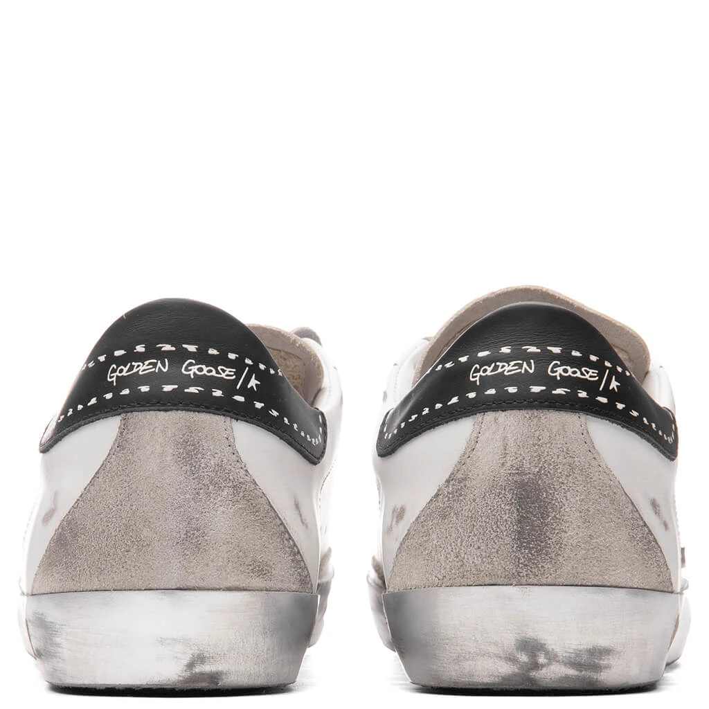 Golden Goose Super-Star Sneakers - White/Black 4 Golden Goose Super-Star Sneakers - White/Black - Image 4