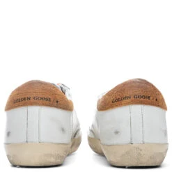 Golden Goose Super-Star Sneakers - White/Camouflage Green/Cognac -Best Shoes Shop Golden Goose Superstar White Camouflage Green Cognac GMF00270.F002550.10904 01 16 2022 01 4